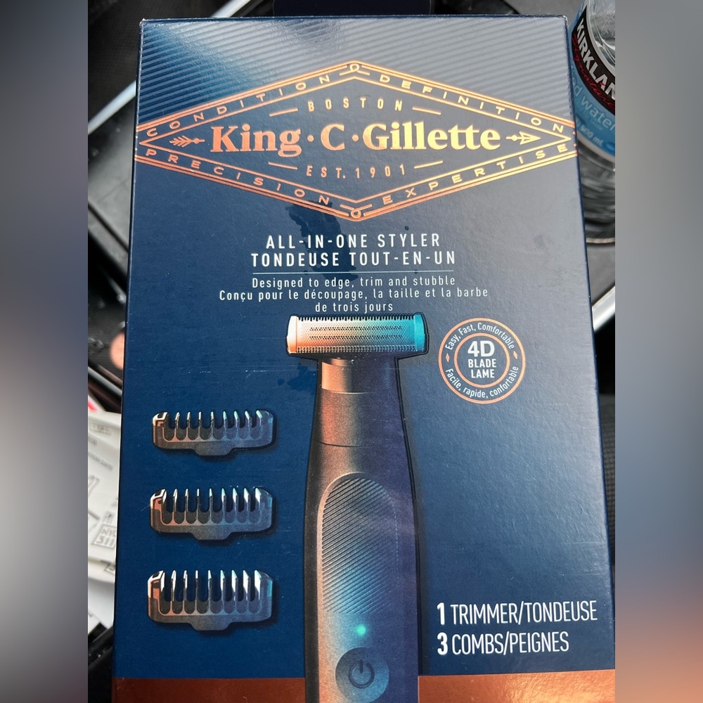 King C Gillette all in one styler .model 5590